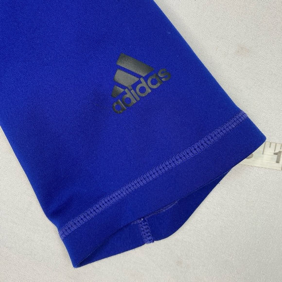 Adidas Tights Women’s Medium Blue Athletic Track Pants - Picture 7 of 7